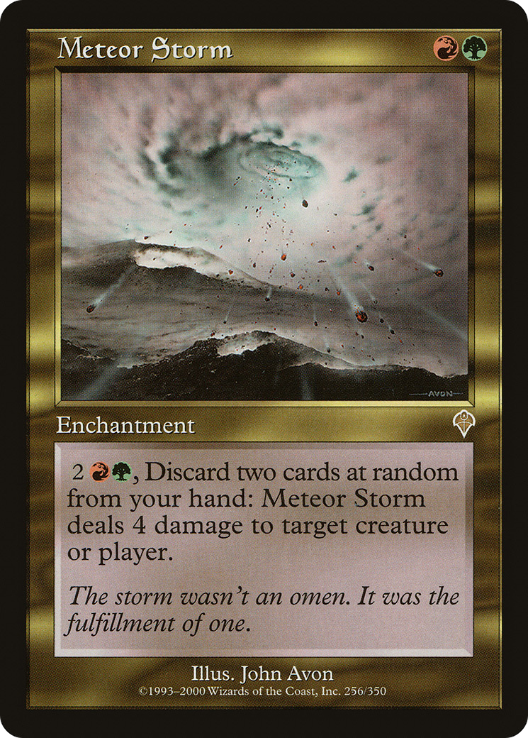 Tempête de météores (INV-256) - Invasion Foil 