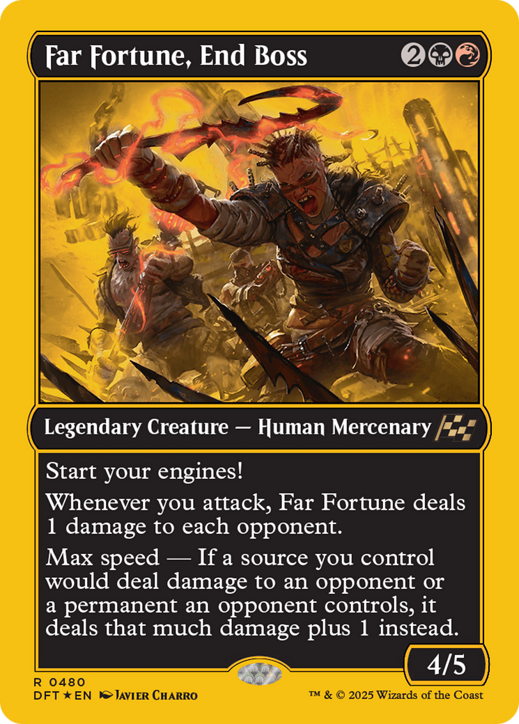Fortune lointaine, Boss final (Première place) (DFT-480) - Aetherdrift Foil 
