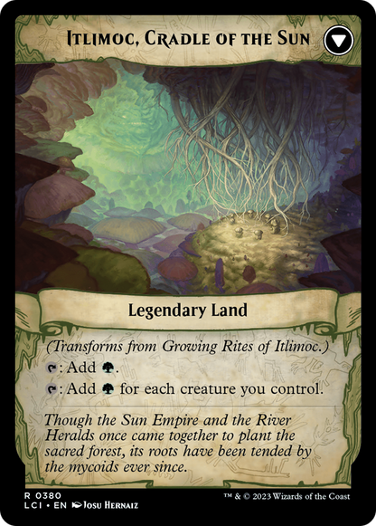 Growing Rites of Itlimoc (Extended Art) (LCI-380) - The Lost Caverns of Ixalan: (Extended Art)