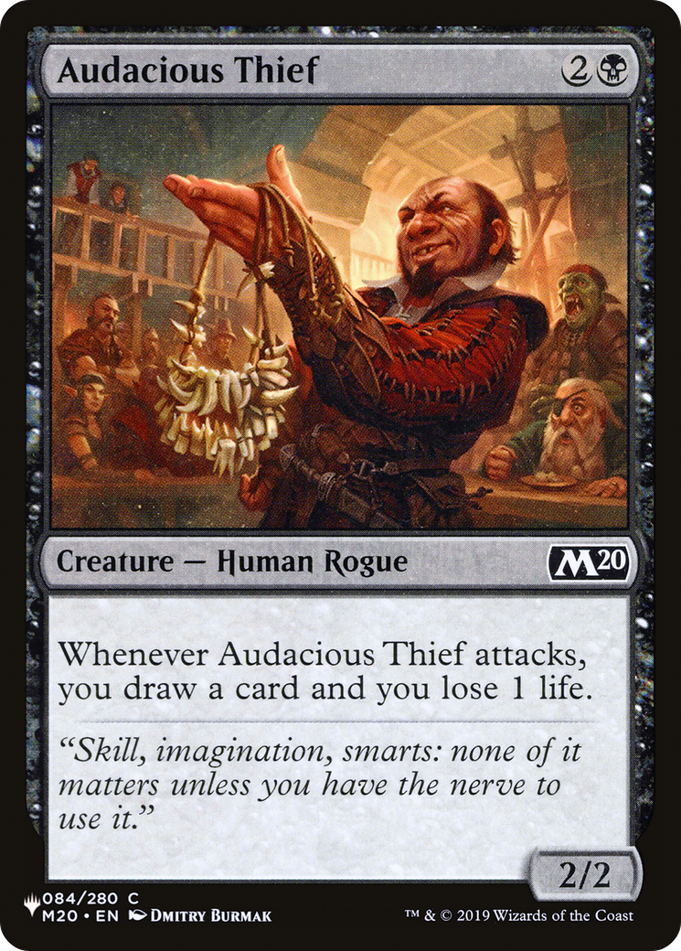Audacious Thief (LIST-M20-84) - The List