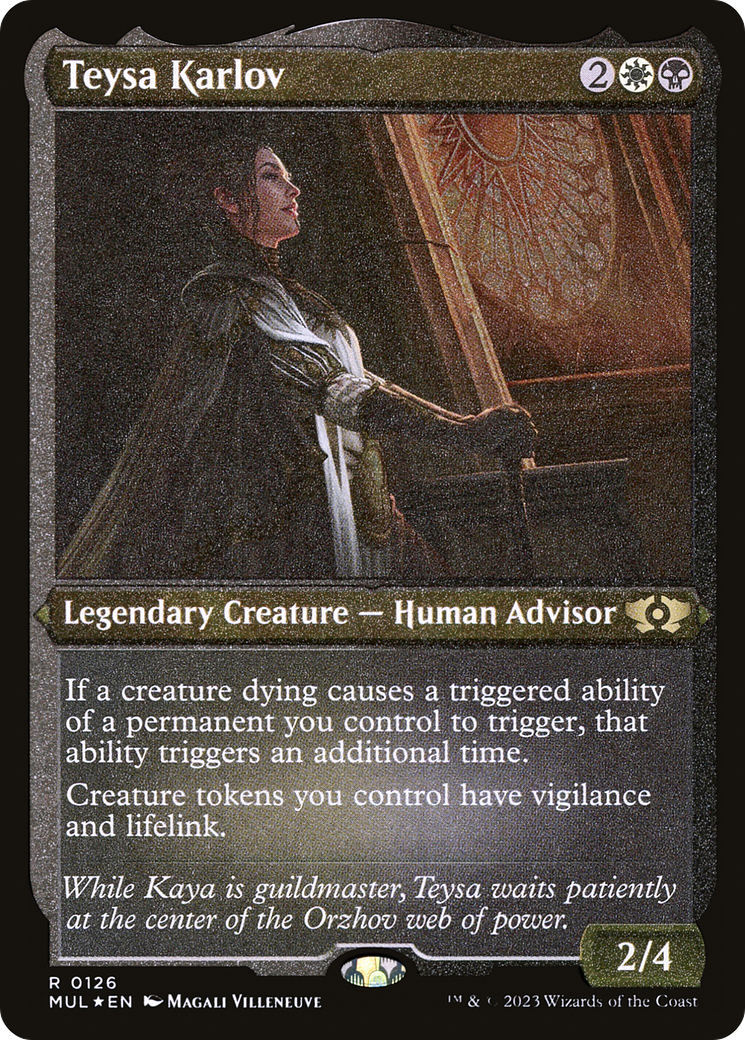 Teysa Karlov (MUL-126) - Feuille gravée Multiverse Legends 