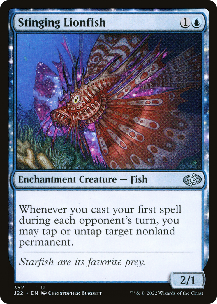 Poisson-lion piqueur (J22-352) - Jumpstart 2022 : (enchantement)