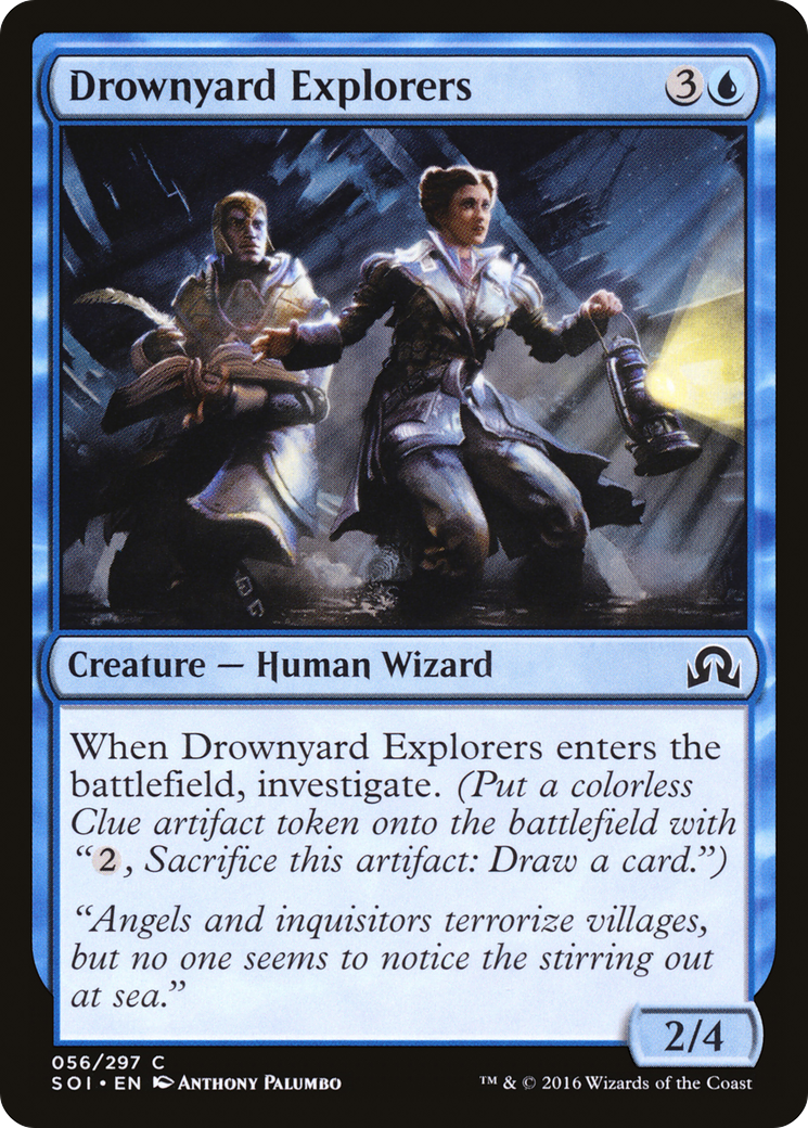 Drownyard Explorers (SOI-056) - Shadows over Innistrad Foil