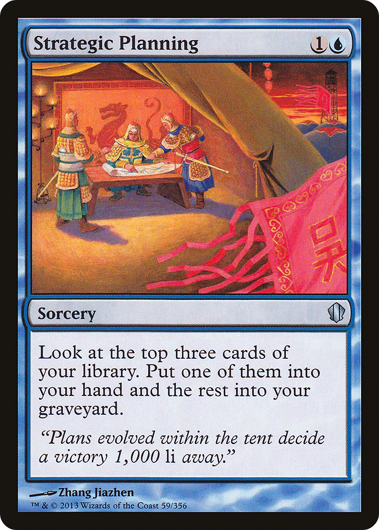 Planification stratégique (C13-059) - Commandant 2013