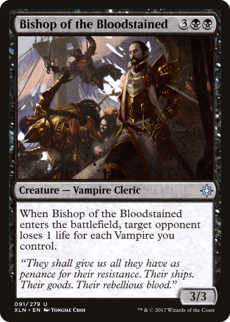Évêque des Tachés de Sang (XLN-091) - Ixalan Foil 