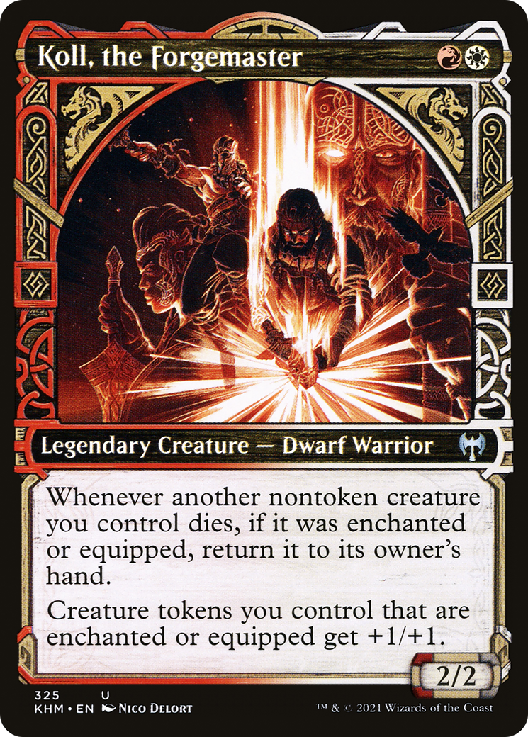 Koll, le maître forgeron (KHM-325) - Kaldheim : (Vitrine) Foil 