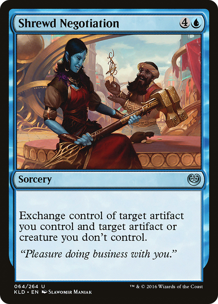 Négociation astucieuse (KLD-064) - Kaladesh Foil 