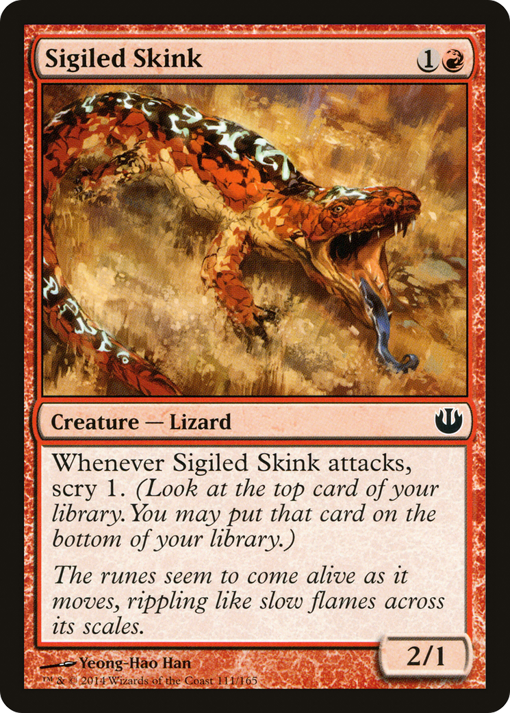 Skink sigillaire (JOU-111) - Voyage dans Nyx Foil 