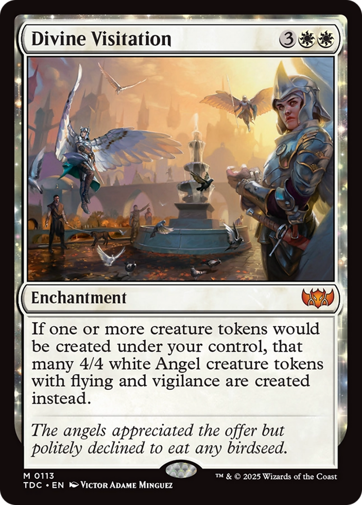 Visitation Divine (TDC-113) - Commandant : Tarkir : Tempête de Dragons 