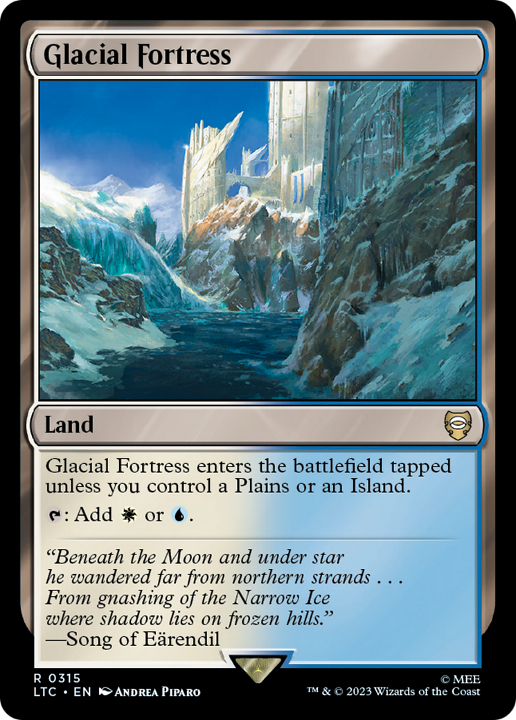 Glacial Fortress (LTC-315) - Tales of Middle-earth Commander