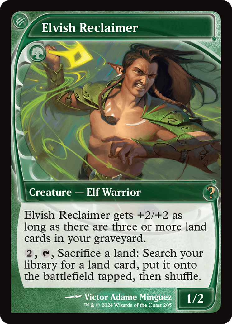 Elvish Reclaimer (MB2-205) - Mystery Booster 2 Foil