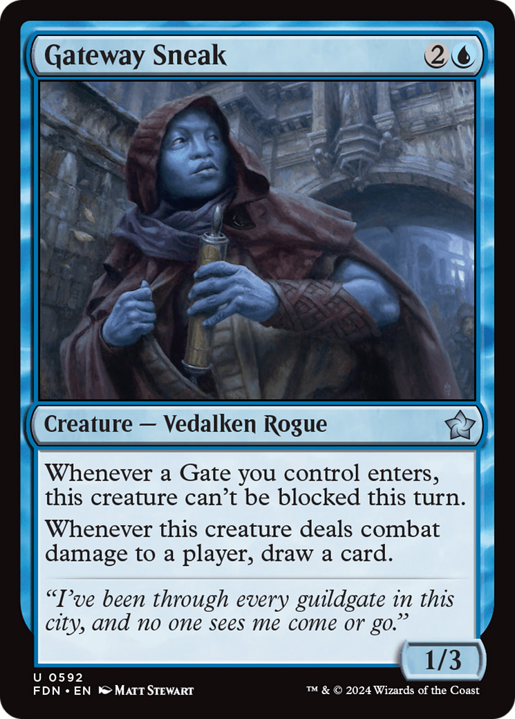 Gateway Sneak (FDN-592) - Fondations 