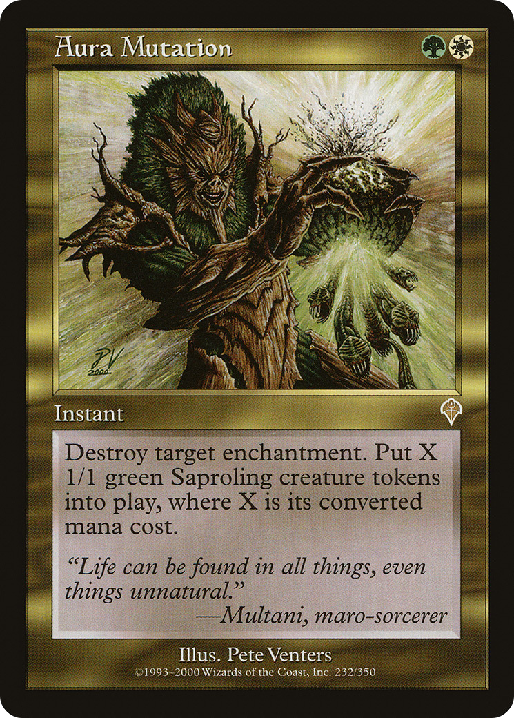 Mutation d'Aura (INV-232) - Invasion Foil 