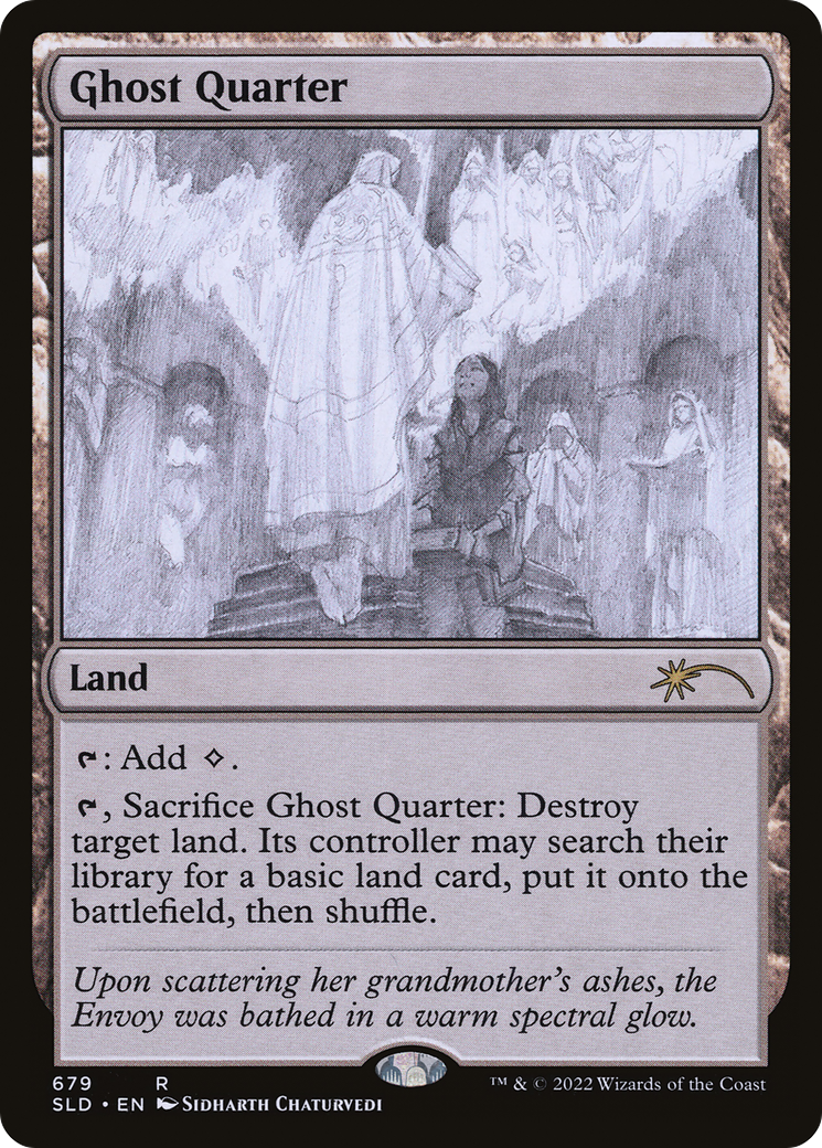 Ghost Quarter (679) (SLD-679) - Secret Lair Drop Foil