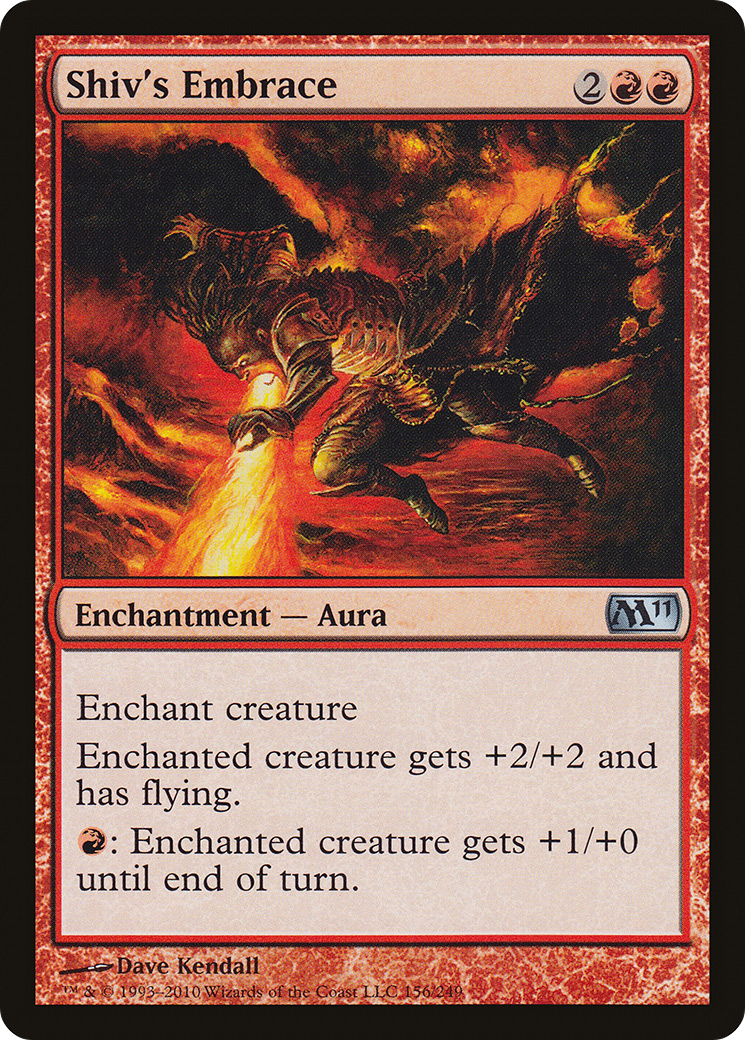 Shiv's Embrace (M11-156) - Magic 2011 Foil