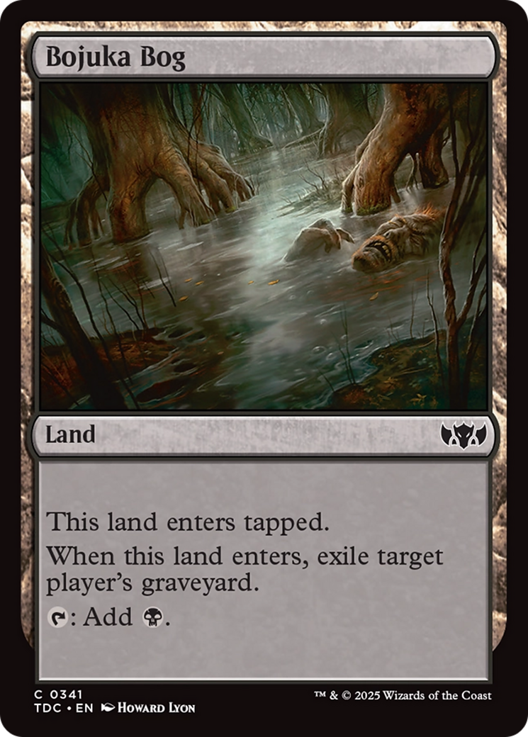 Bojuka Bog (TDC-341) - Commandant : Tarkir : Tempête de dragons 