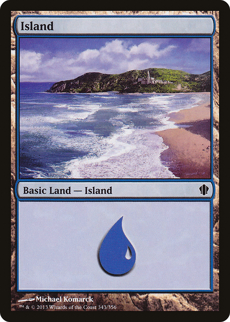 Island (343) (C13-343) - Commander 2013