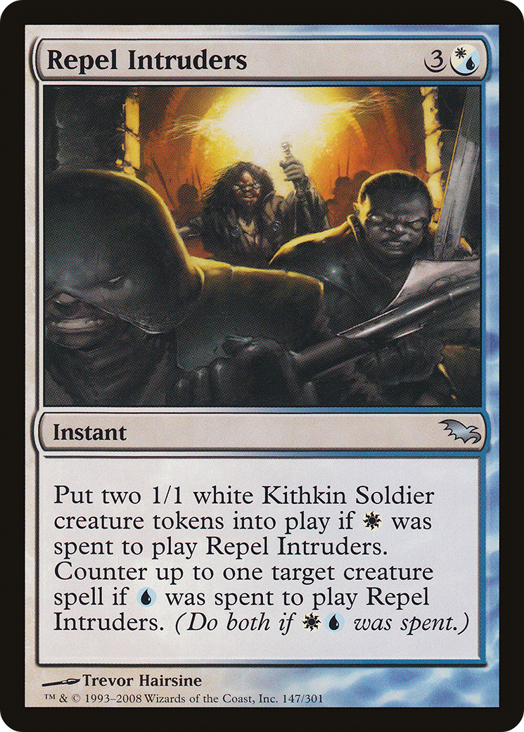 Repousser les intrus (SHM-147) - Shadowmoor Foil 