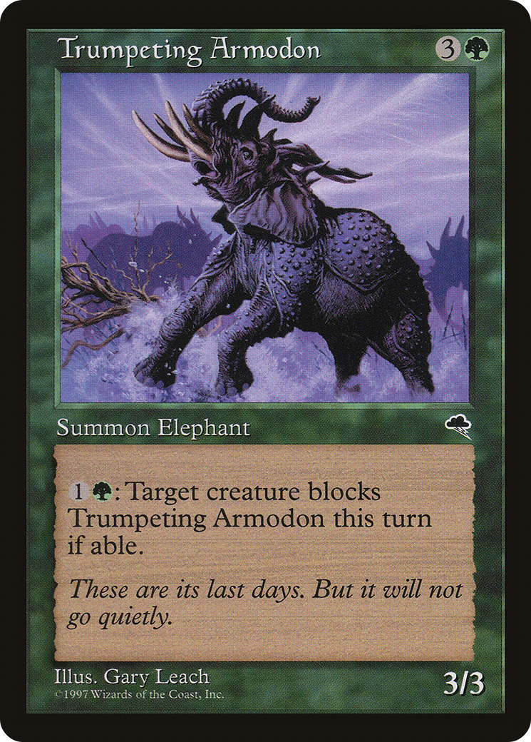 Armodon Trompette (TMP-262) - Tempête 