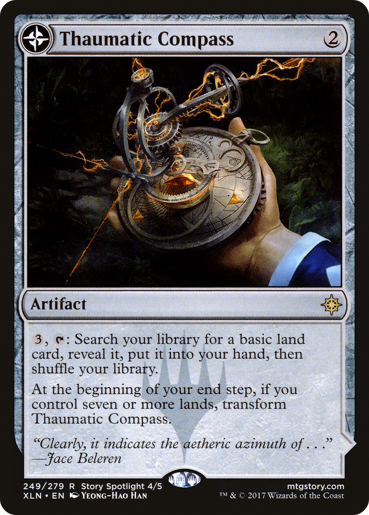 Boussole Thaumatique // Flèches d'Orazca (XLN-249) - Ixalan : (compasslanddfc) Foil 