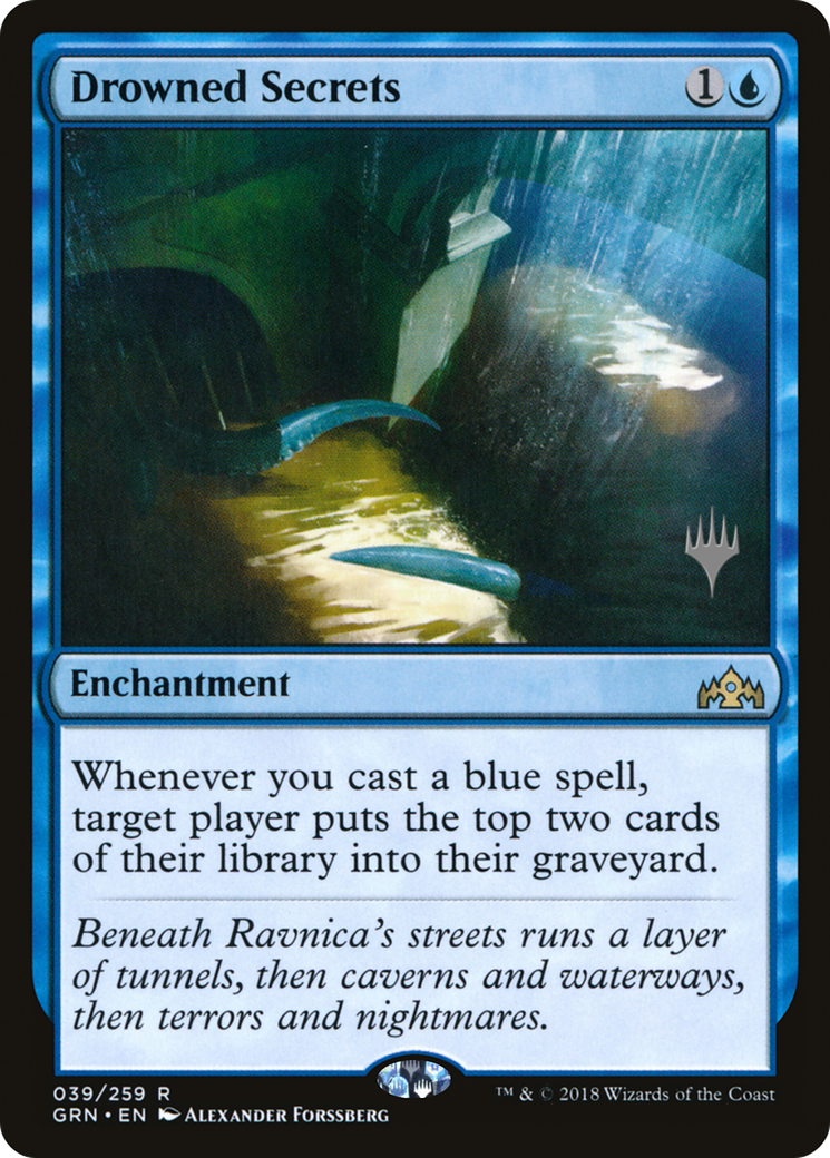 Drowned Secrets (PPM21-39P) - Guilds of Ravnica Promos