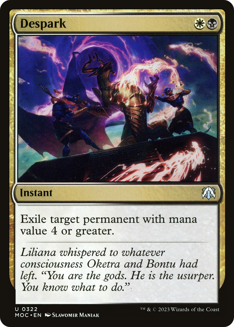 Despark (MOC-322) - March of the Machine Commander