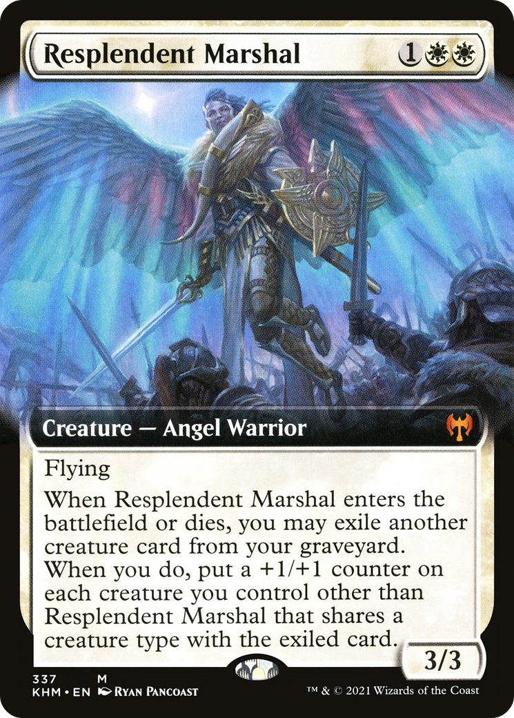 Maréchal resplendissant (KHM-337) - Kaldheim : (Art étendu)