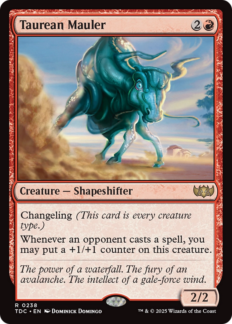 Taureau Mauler (TDC-238) - Commandant : Tarkir : Dragonstorm 