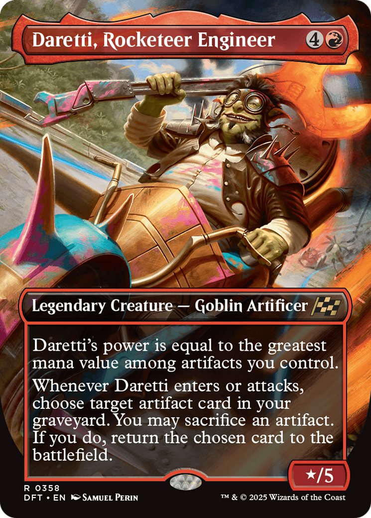 Daretti, Ingénieur Rocketeer (Sans Frontière) (DFT-358) - Aetherdrift Foil 