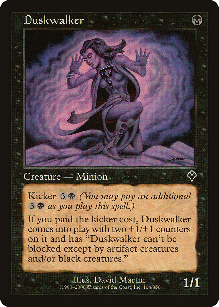 Duskwalker (INV-104) - Invasion Foil 