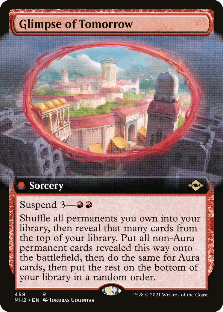 Glimpse of Tomorrow (Extended Art) (MH2-458) - Modern Horizons 2: (Extended Art)
