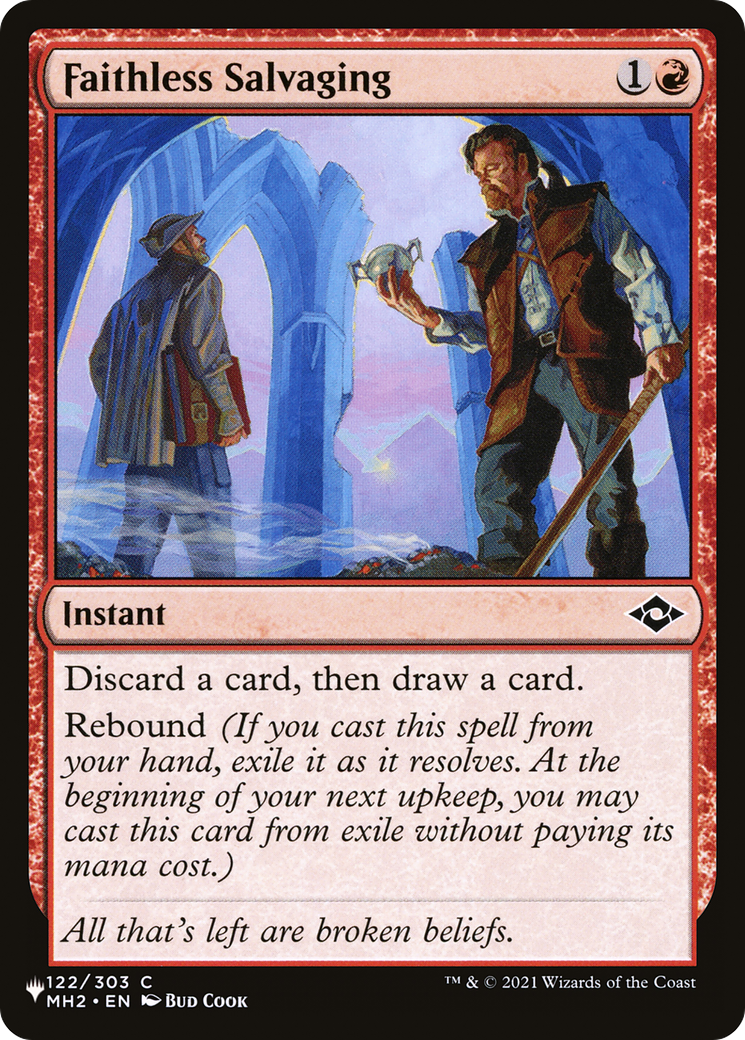 Faithless Salvaging (LIST-122/303) - The List