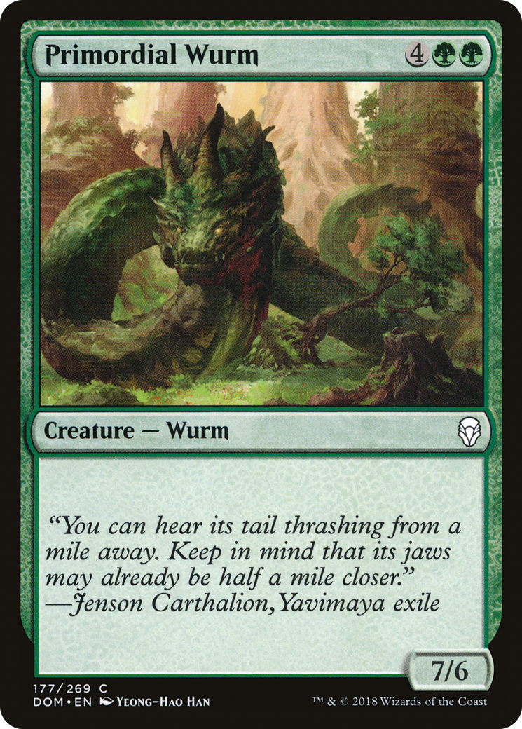 Guivre primordiale (DOM-177) - Dominaria Foil 