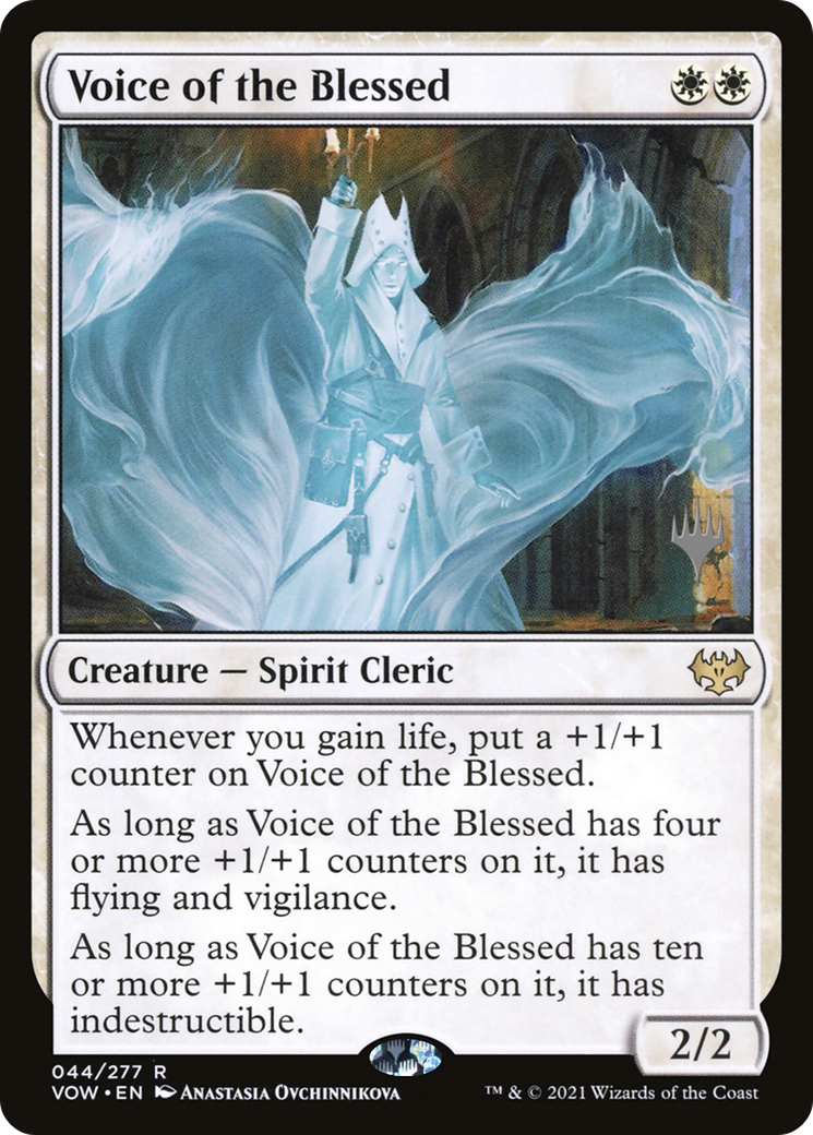 Voice of the Blessed (PPBRO-044) - Innistrad: Crimson Vow Promos Foil