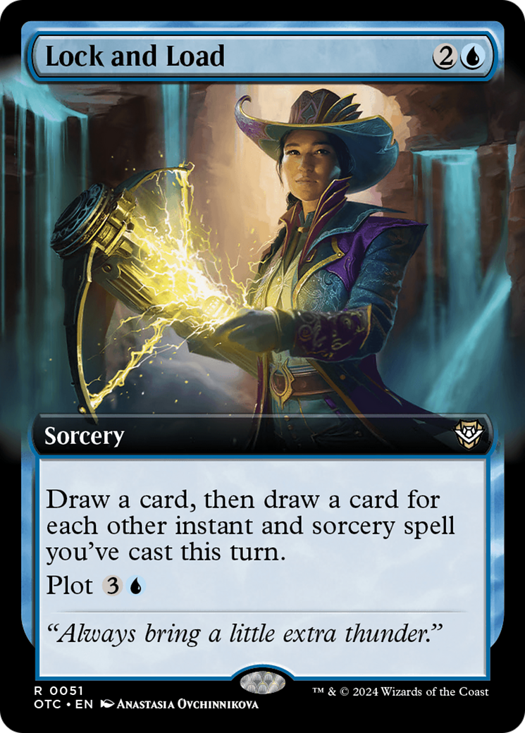 Chargement et verrouillage (OTC-051) - Commandant des Outlaws de Thunder Junction : (Extended Art)