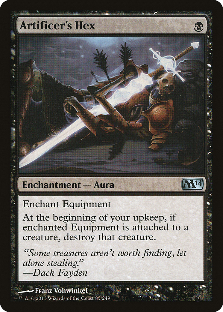 Maléfice de l'Artificier (M14-085) - Magic 2014 Foil 