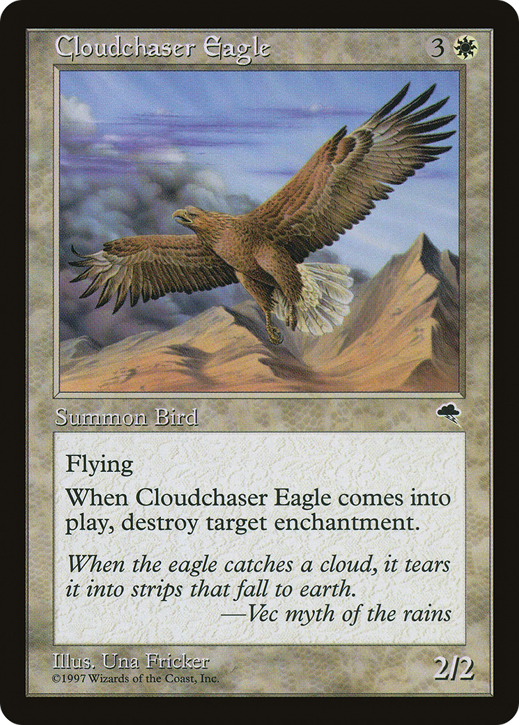 Aigle chasseur de nuages ​​(TMP-015) - Tempête