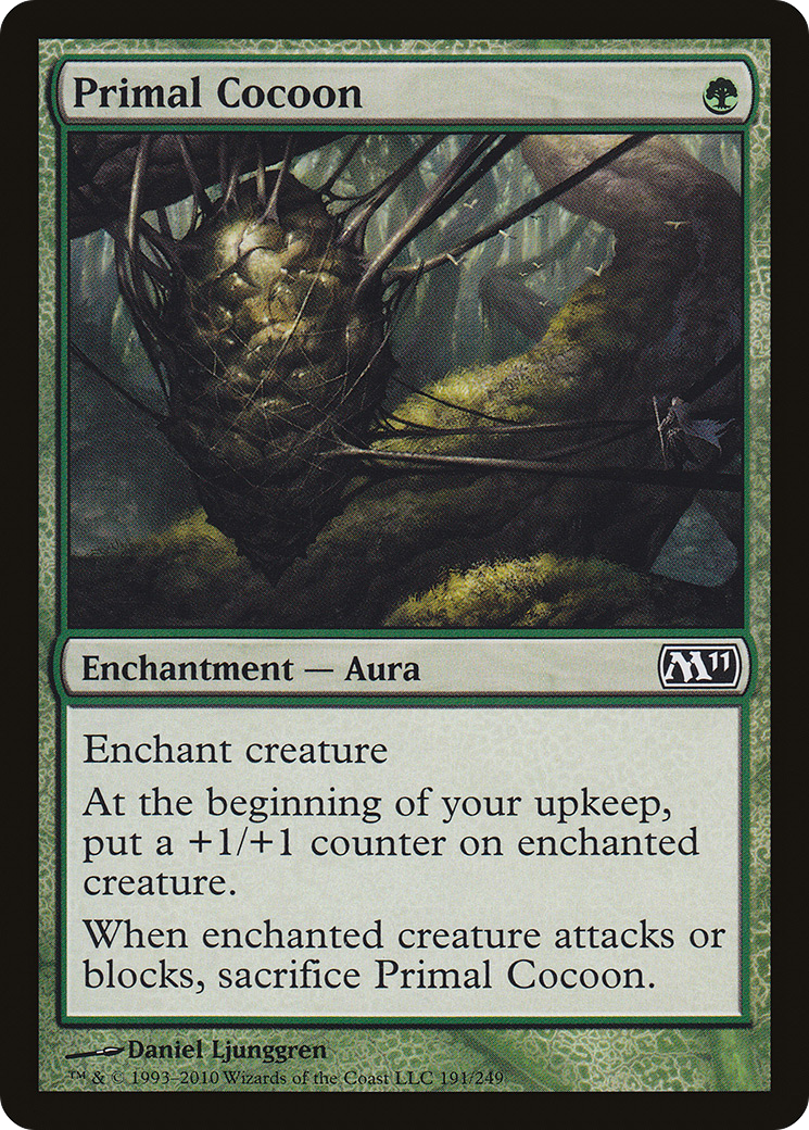 Primal Cocoon (M11-191) - Magic 2011 Foil