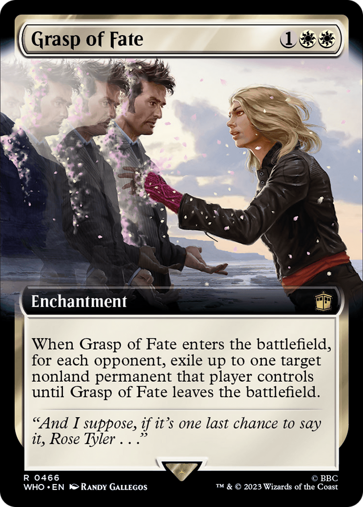 Grasp of Fate (Extended Art) (WHO-466) - Doctor Who: (Extended Art)