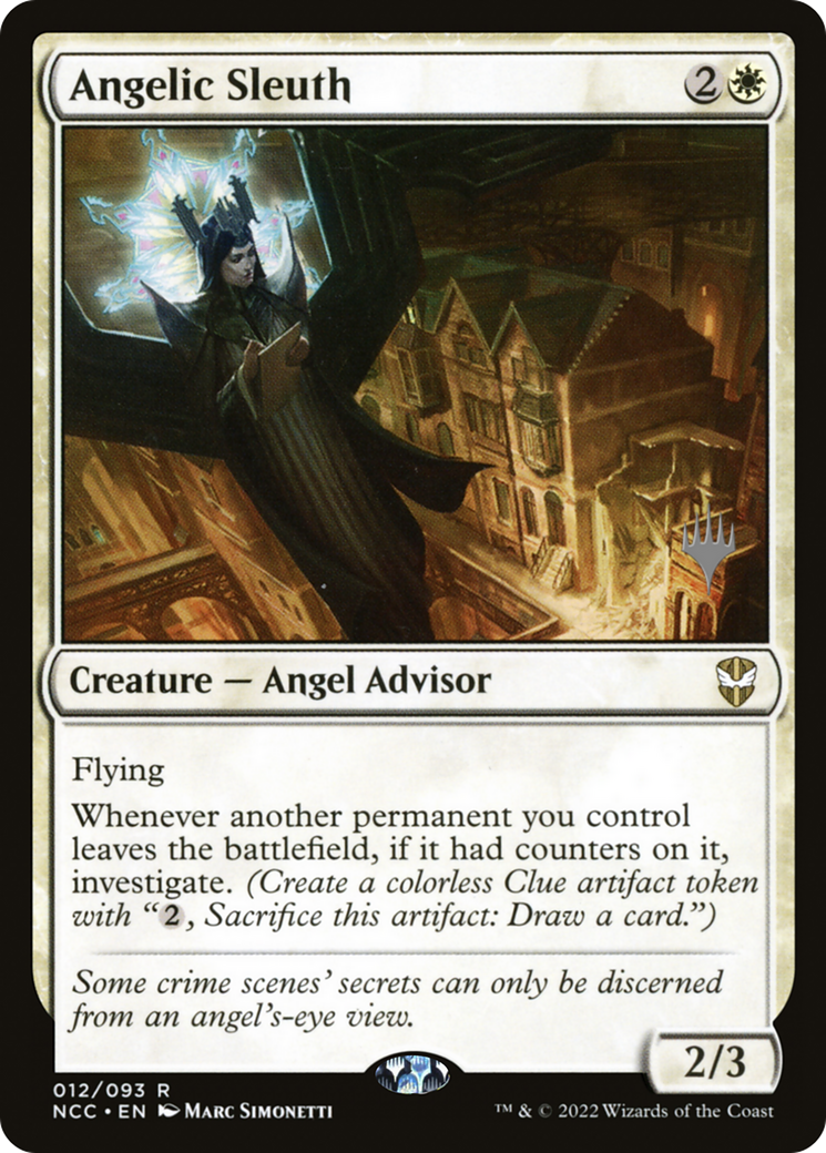 Angelic Sleuth (PNCC-12P) - Nouvelles promotions Capenna Commander