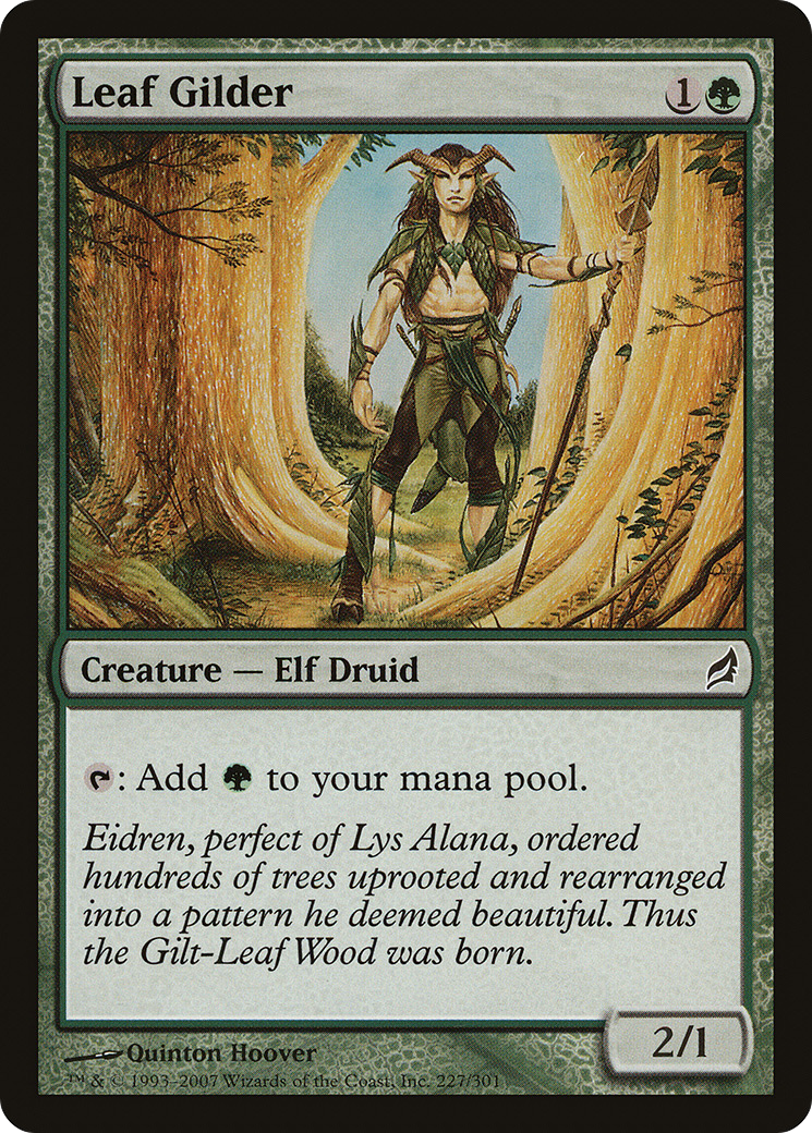 Feuille Dorure (LRW-227) - Lorwyn Foil 
