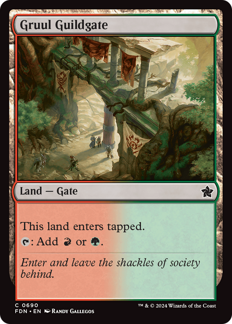 Gruul Guildgate (FDN-690) - Fondations 