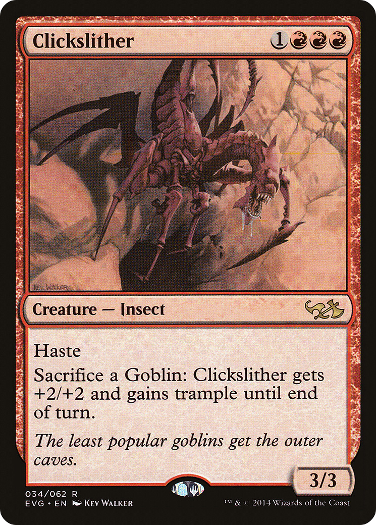 Clickslither (DD3-034) - Anthologie de Duel Decks : Elfes contre Gobelins 
