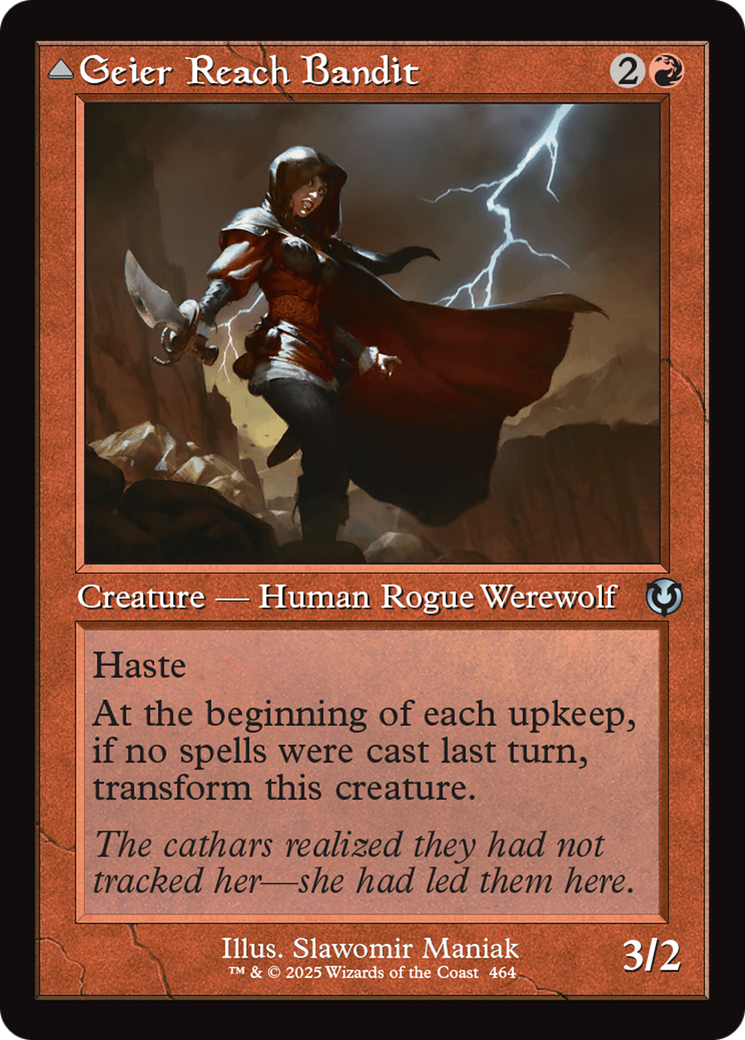 Geier Reach Bandit (cadre rétro) (INR-464) - Innistrad Remastered Foil 