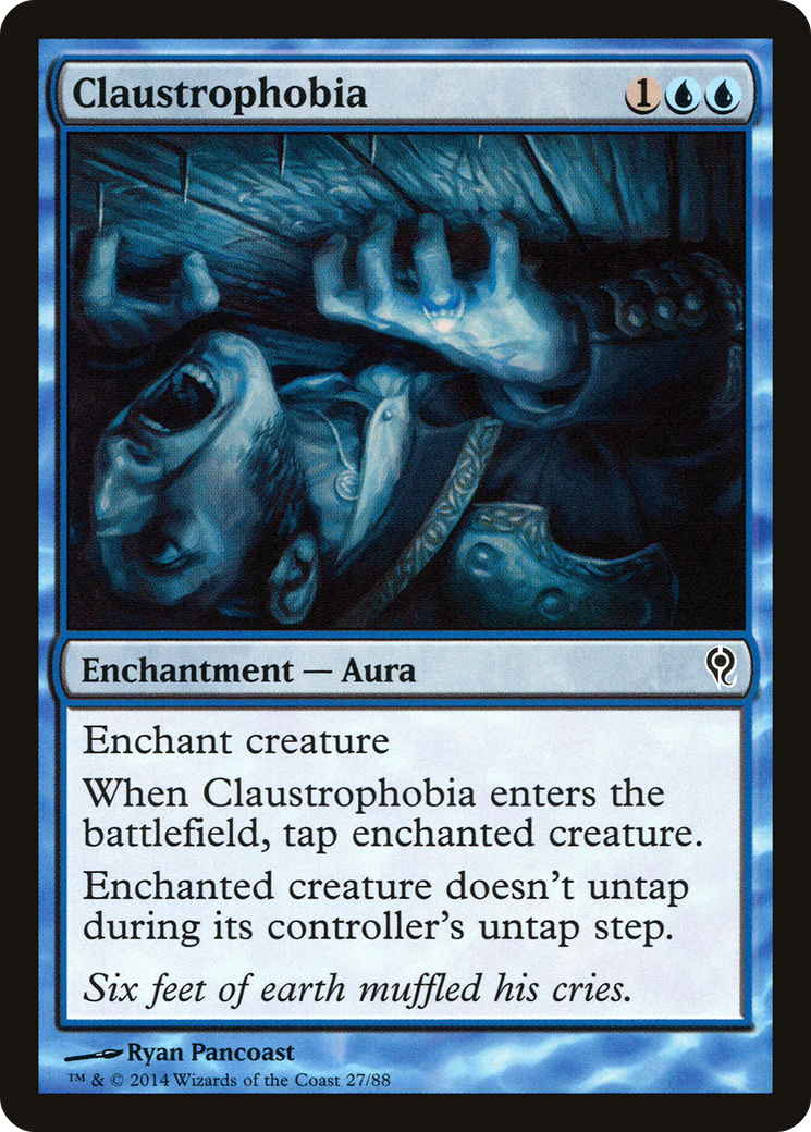 Claustrophobie (DDM-027) - Duel Decks : Jace contre Vraska 