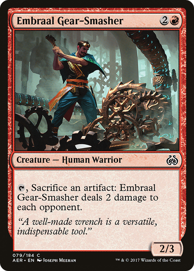 Embraal Gear-Smasher (AER-079) - Révolte éthérique (Foil) 