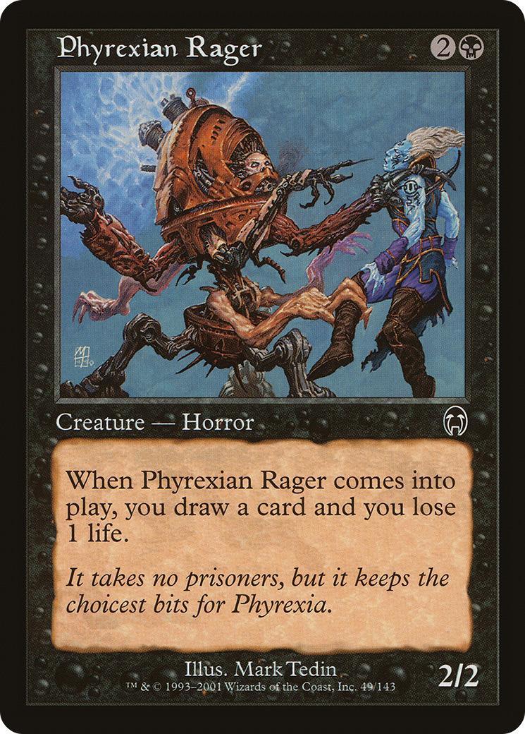 Phyrexian Rager (APC-049) - Apocalypse 