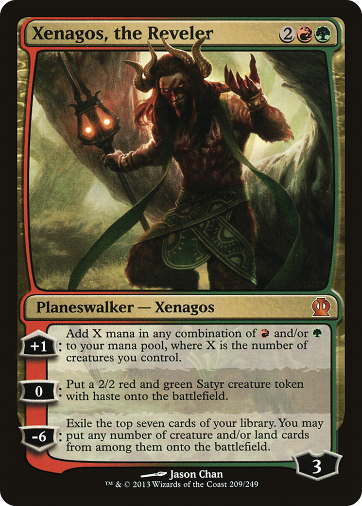 Xenagos, the Reveler (THS-209) - Theros