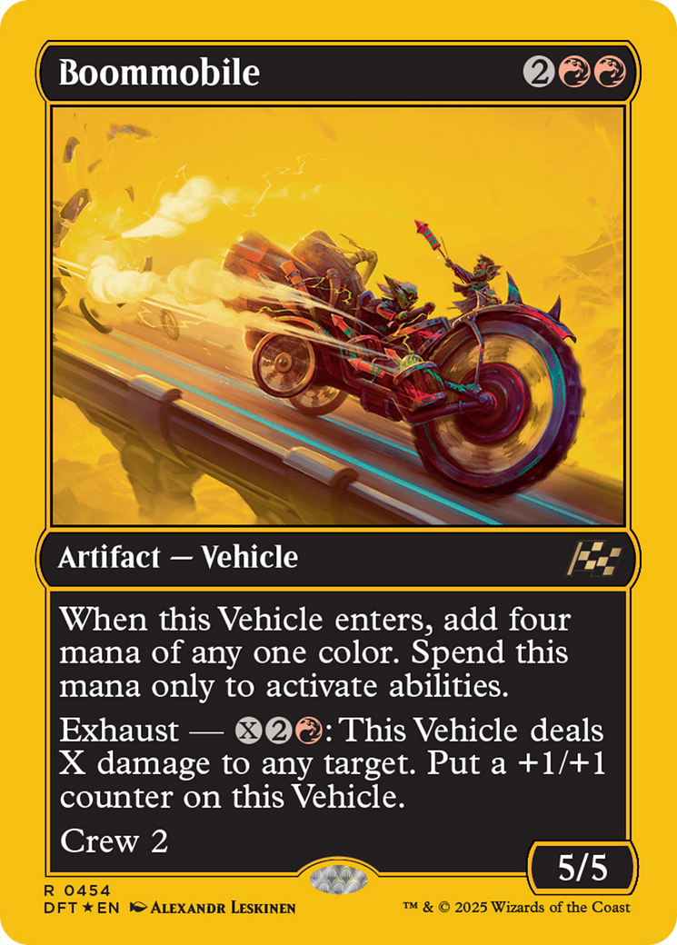 Boommobile (Première place) (-454) - Aetherdrift