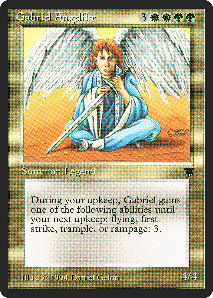 Gabriel Angelfire (LEG-226) - Légendes